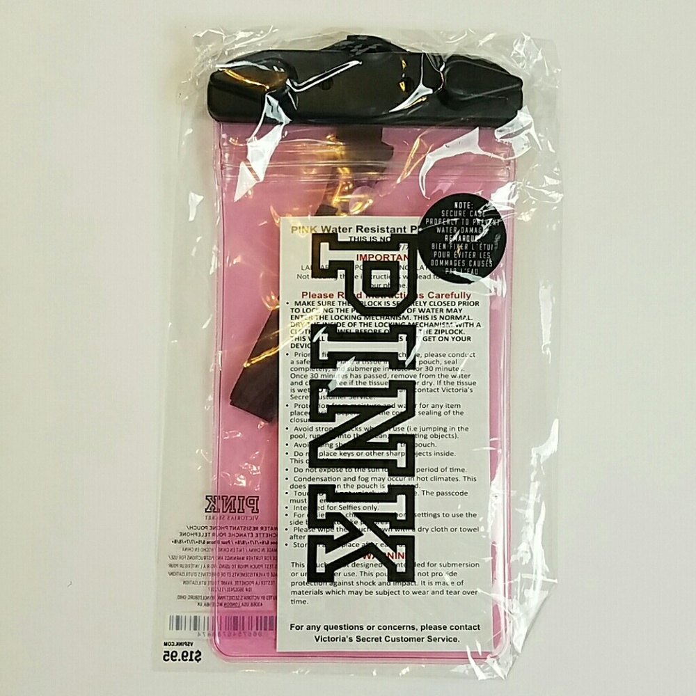 Pink Victoria's Secret Water resistant pouch NWT - Picture 3 of 7